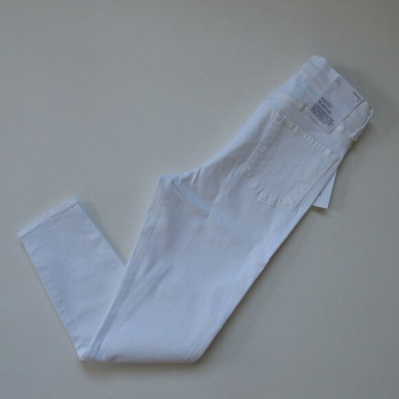 NWT J Brand Lillie High Rise Crop Skinny in White Photo Ready HD Stretch Jean 30 - Picture 6 of 6